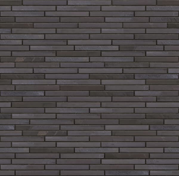 Klinkerriemchen schwarz LF Black Heart – Bild 6