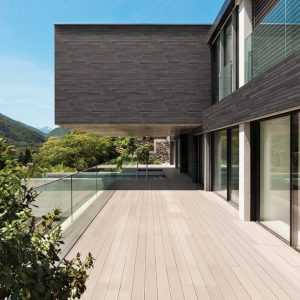 Klinkerfassade mit schwarzen Klinkerriemchen LF Black Heart