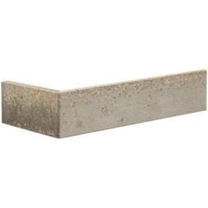 Winkel-Riemchen gold grau